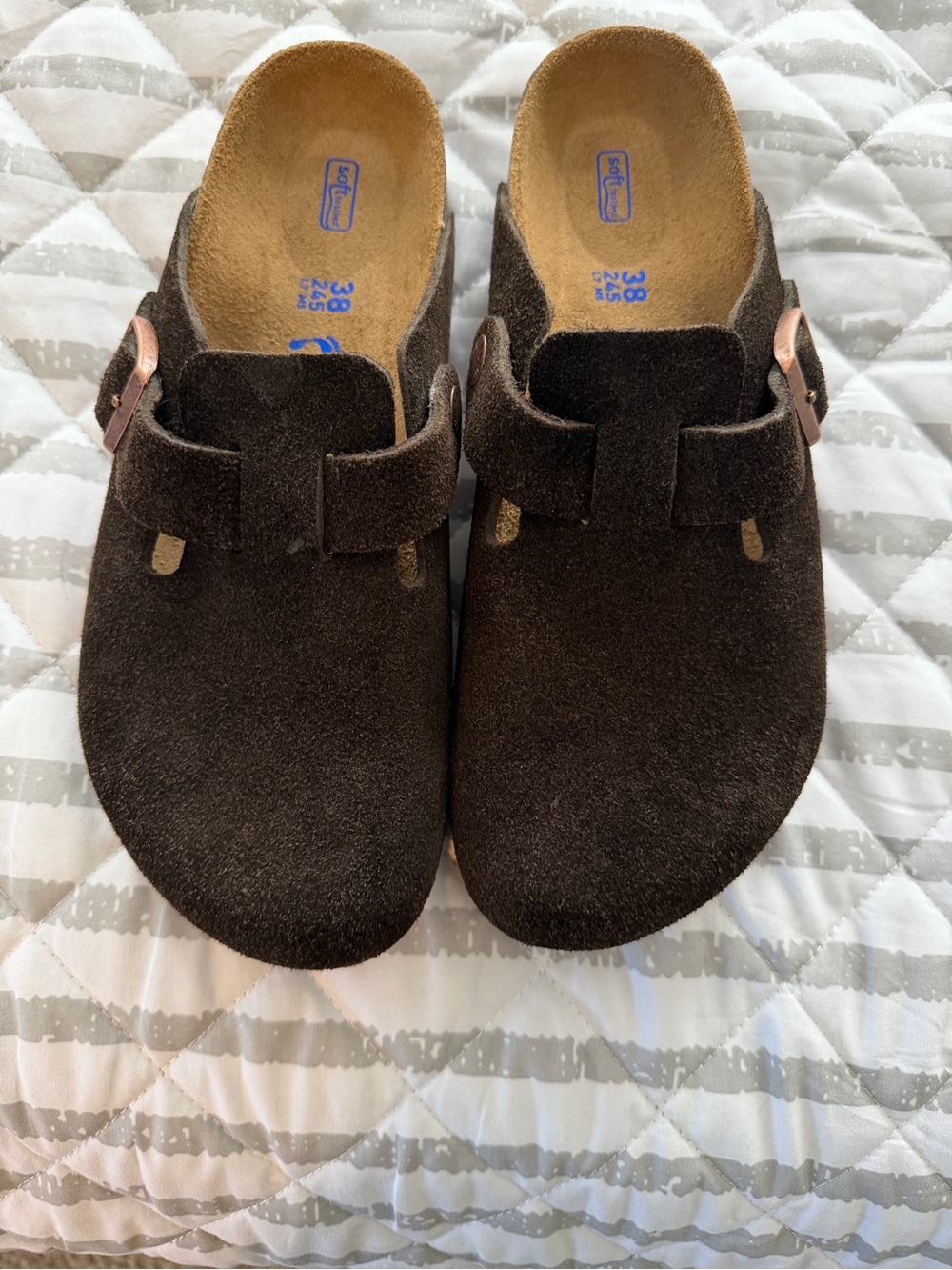 Birkenstock BOSTON SIZE 38. BRAND NEW -NEVER WORN